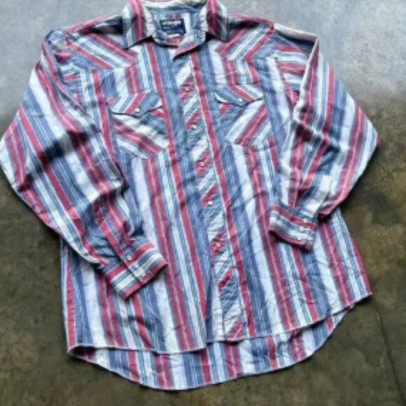 Beautiful Vintage Wrangler Western Pearl snap shirt - Picture 5 of 5